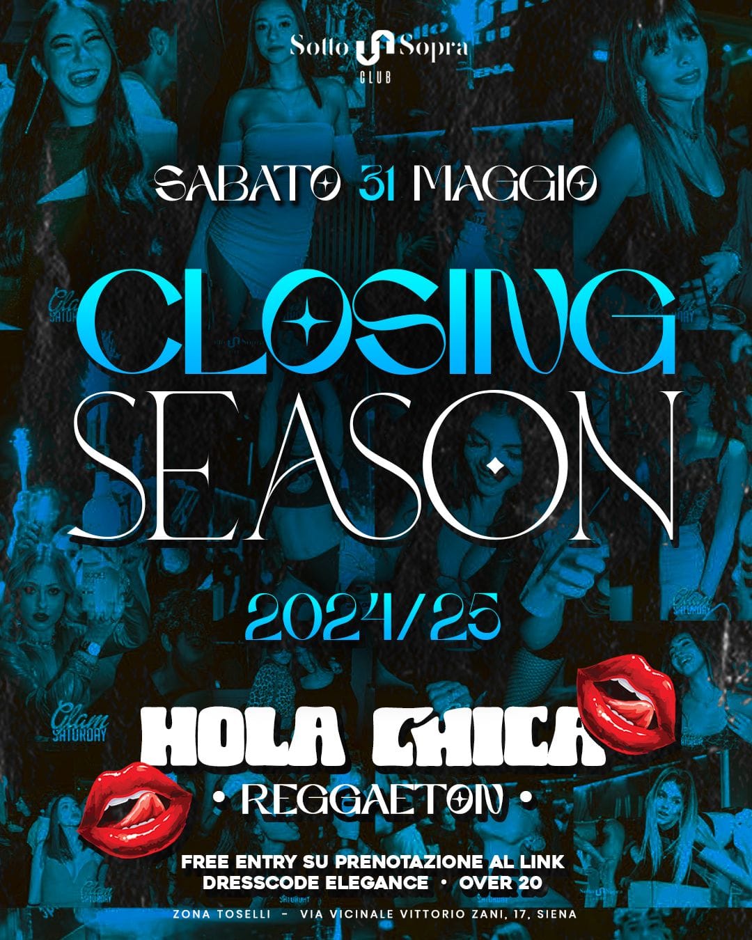 Sabato 31 mag / Closing SOTTOSOPRA club